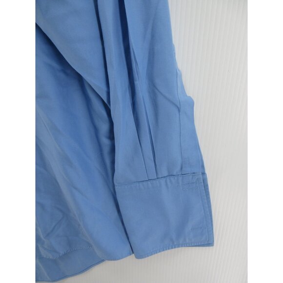 Charles Tyrwhitt Shirt 16 Button Down Non Iron Preppy French Cuffs - Picture 3 of 10